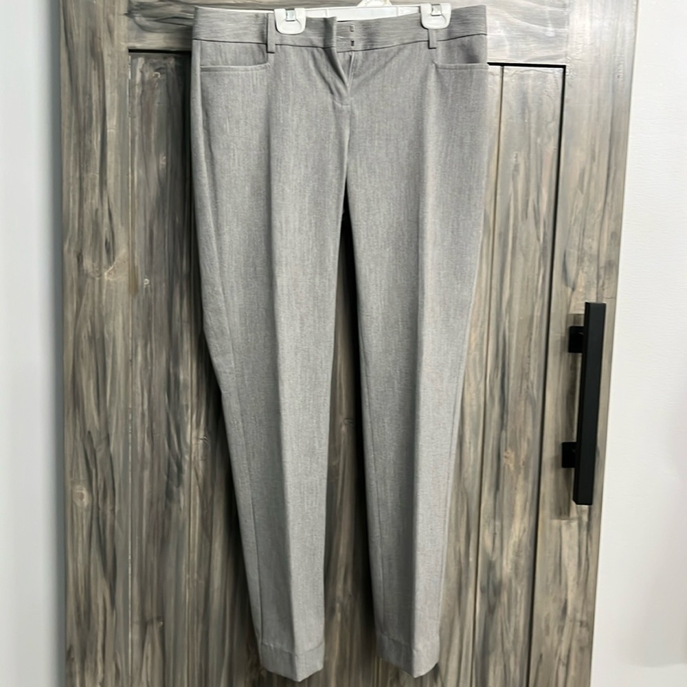 Express Size 6 Regular Light Gray Dress Pant